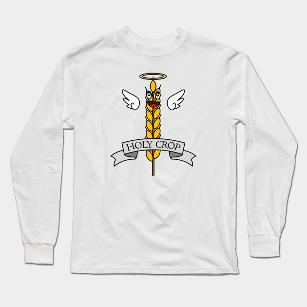 Holy Crop Wheat Long Sleeve T-Shirt by inotyler